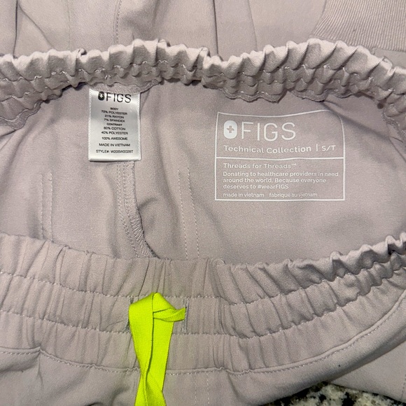 Figs Limited Edition Zamora Joggers-Slate-Small Tall - Picture 3 of 3